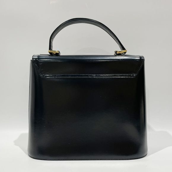 Saint Laurent Trapezoid Top Handle Handbag Black Yves - Picture 3 of 12